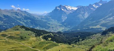İsviçre Alpleri 'nin Dağ Panoraması, Berner Oberland