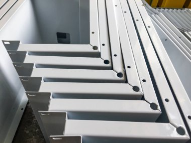 Powder coatings technology. Protect metal industry.