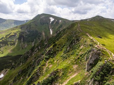 Karpat Dağlarının güzel manzarası