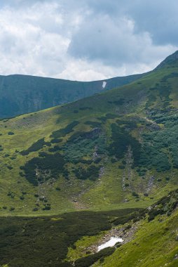 Dağların güzel manzarası