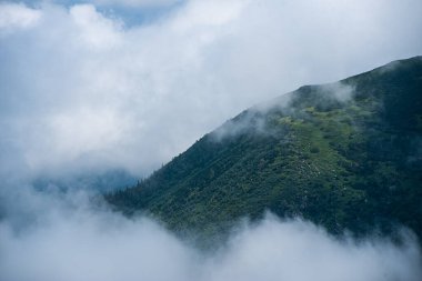 Dağların güzel manzarası