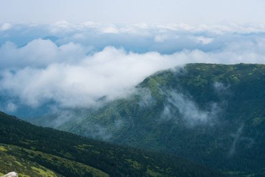 Karpat Dağlarının güzel manzarası