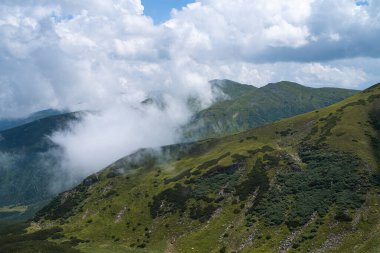 Karpat Dağlarının güzel manzarası