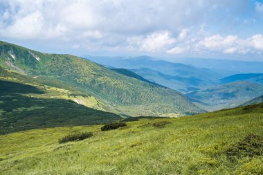 Karpat Dağlarının güzel manzarası