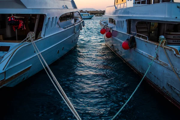 Vista Della Barca Mare — Foto Stock