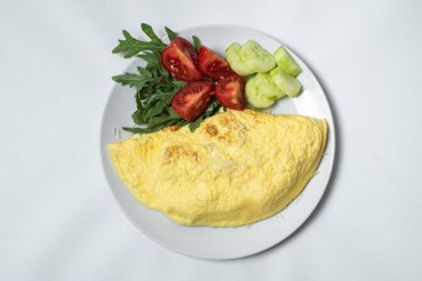 Sebzeli ve şifalı yumurta.