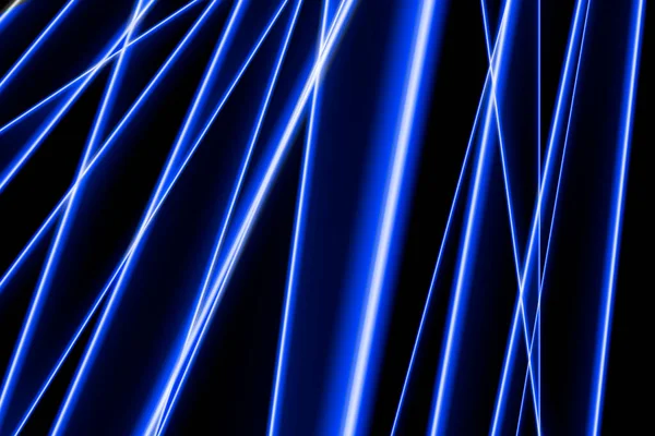Neon Light Trails Abstract Background Copy Space Wallpaper — Stockfoto