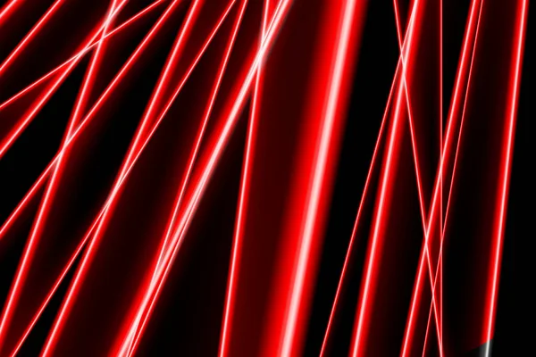 Neon Glowing Lines Abstract Background Beautiful Bright Illustration — Zdjęcie stockowe