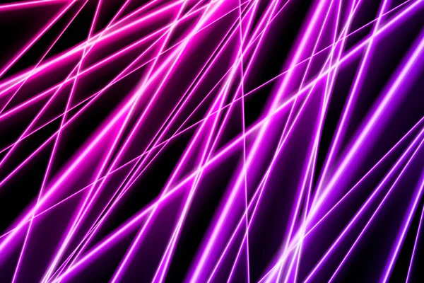 Neon Linien Abstrakter Hintergrund — Stockfoto