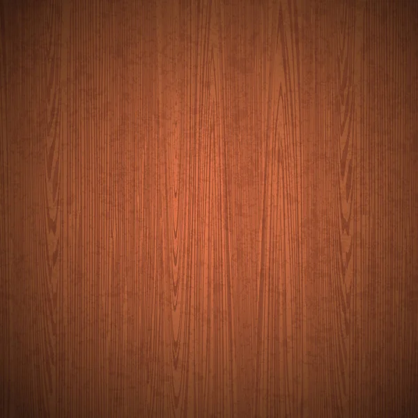 Realistischer Vektor Holz Tisch Hintergrund Draufsicht Isolierter Holzboden Braune Holzstruktur — Stockvektor