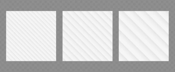 Тканина Папір Або Картонна Смугаста Текстура Векторний Абстрактний Білий Геометричний — стоковий вектор