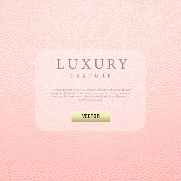 Luxusní Čtvercový Rám Růžovou Zlatou Texturou Papírové Nebo Lepenkové Pozadí — Stockový vektor