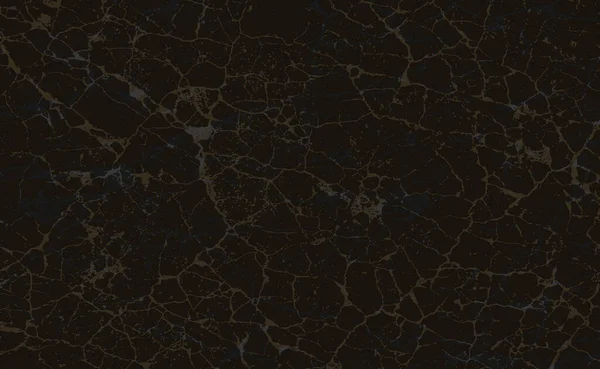 Мраморный Текстурный Векторный Фон Черный Мраморный Стол Видом Сверху Темный — стоковый вектор