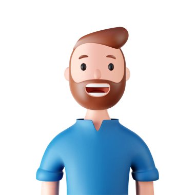 3d vektör insanları ayarlandı.