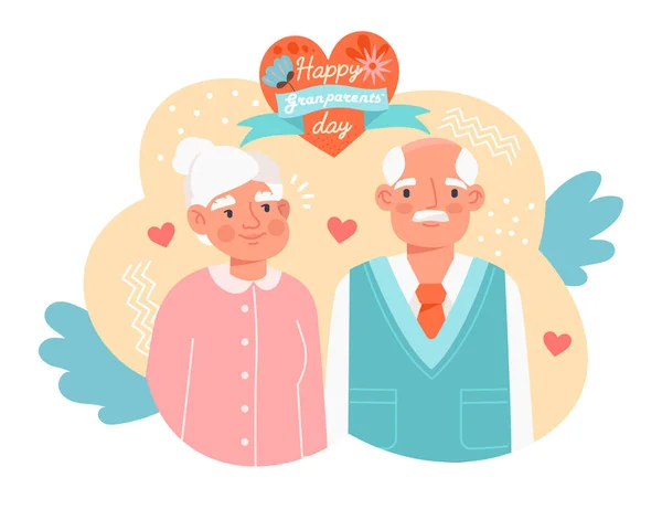 National grandparents day — Stock Vector