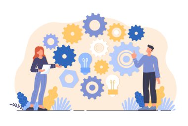 Çalışma işlemleri ve takım çalışması üretkenlik kavramı