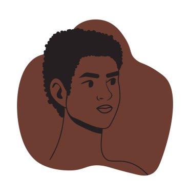Afrikalı bir adamın portresi