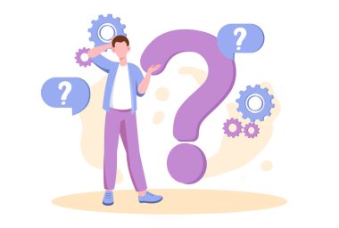 Sık Sorulan Sorular Konsepti