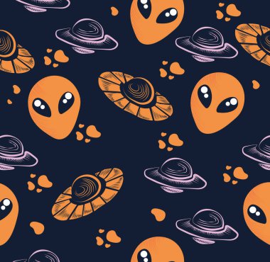 Kusursuz uzaylı deseni