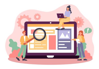 Küçük insanlar test ediyor