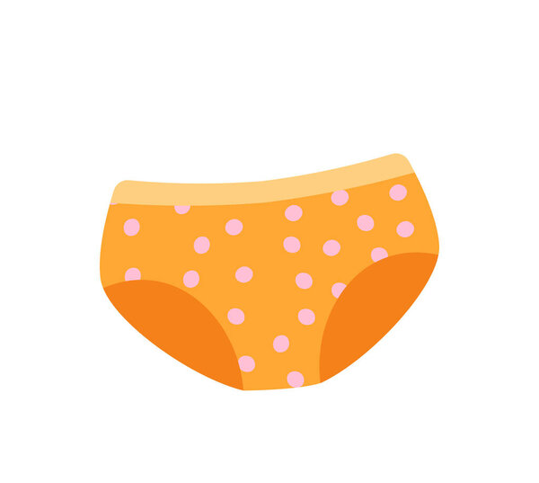 Оранжевая девочка спит