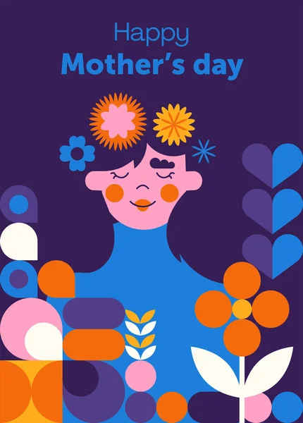 Karta dnia matki — Wektor stockowy