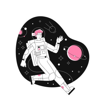 Astronot uzaya kavram