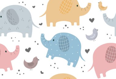 Çocuklar pürüzsüz desen