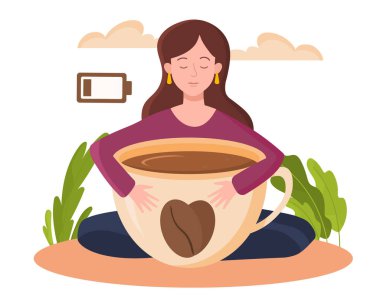 Kız kucaklama bardağı.