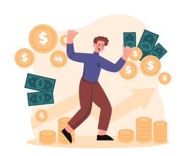 Para kazancı soyut kavramı artırır