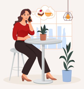 Aç kadın karakter konsepti