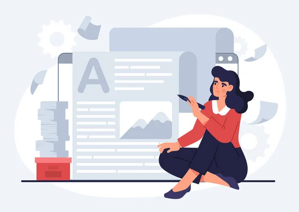 Kadın blog yazıyor