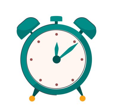 Okul yeşil alarmı. Sosyal ağ etiketi, web sitesi için grafik ögesi. Okul ya da üniversite sembolü. Uluslararası bilgi günü, sonbahar tatili konsepti. Çizgi film düz vektör çizimi