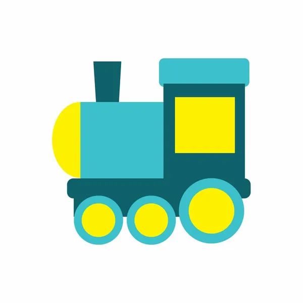 Icône Train Concept Enfants Image Vectorielle — Image vectorielle