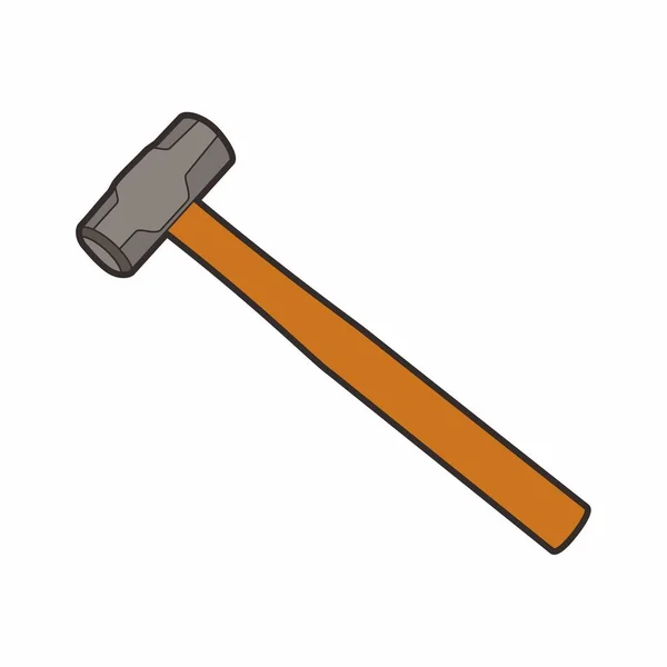 Hammer Handyman Tool Home Repair Vector Image — Image vectorielle