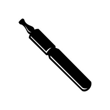 Vape sigara dumanı. vektör resmi