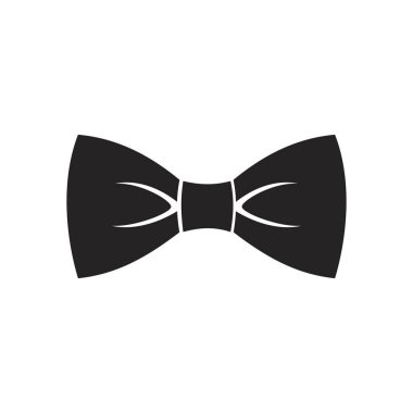 Bow tie icon on white background. Vector image