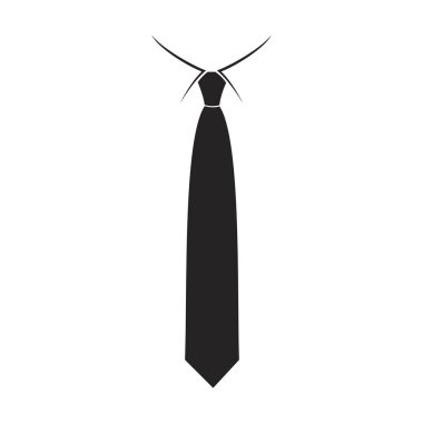 Tie icon on white background. Vector image