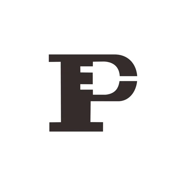 Початкова Літера Векторний Логотип Піктограма — стоковий вектор