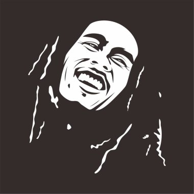 Bob Marley portresi, grafik sanatı