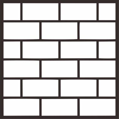 brick wall, black and white background, wall texture