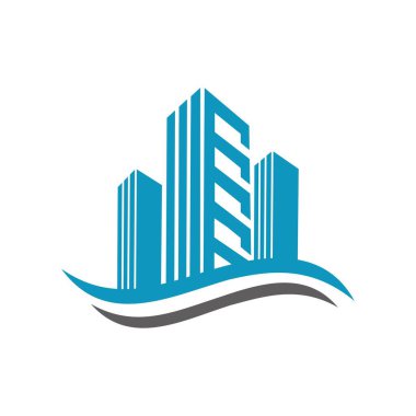 Emlak logosu, tasarım şablonu