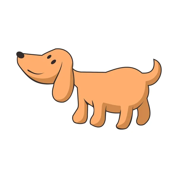 Dachshund Dog Animal Vector Image — Stock Vector