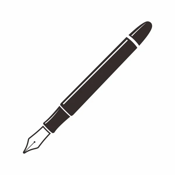 Піктограма Ручки Фонтану Векторне Зображення — стоковий вектор