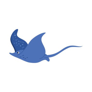 Stingray Deniz Hayvanı. Resim tasarla