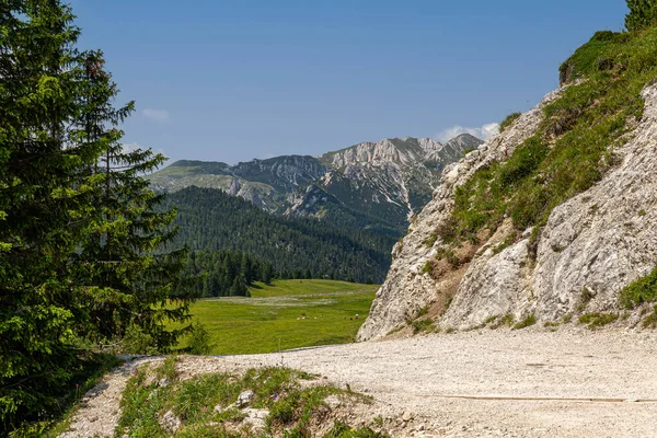 Panorama Dolomites Italy Ideal Landscape — Stock Photo, Image
