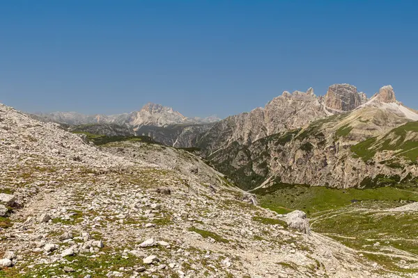 Panorama Dolomitů Itálii Ideální Pro Krajinu — Stock fotografie