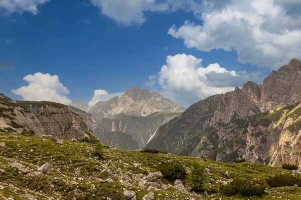 Panorama Dolomitů Itálii Ideální Pro Krajinu — Stock fotografie