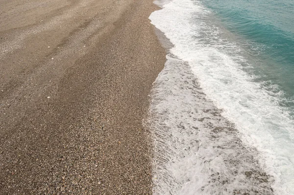 Vue Aérienne Des Plages Mer Sicile — Photo