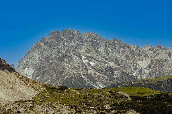 Panorama Dolomiterna Italien Perfekt För Landskap — Stockfoto